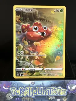 Pokemon Card Paras GG32/GG70 Galarian Gallery Crown Zenith Near Mint - Image 1