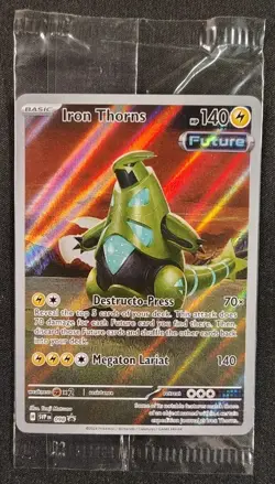 Pokemon TCG Iron Thorns SVP 098 SEALED Promo S&V Temporal Forces - Image 3