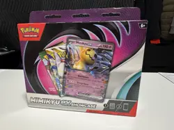 Pokemon TCG Mimikyu EX Showcase Box 3 Random Booster Packs plus 1 Promo Sealed - Image 1
