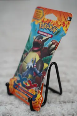 Pokemon TCG XY Flashfire Sleeved Hanger Booster Pack Kangaskhan Art Sealed - Image 4