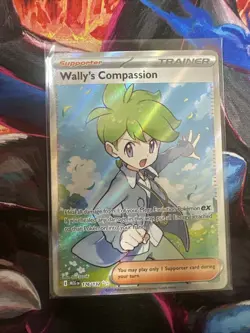 Wally's Compassion (176/132) - Mega Evolutions - Pokemon TCG - NM - Image 1