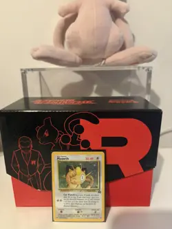 Pokemon Meowth Promo Holo Black Star #10 Game Boy GB Stamp WOTC Vintage - Image 2