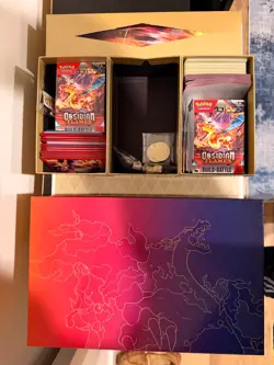 Used Pokemon TCG Sword and Shield Ultra-Premium Collection Charizard Box DK072 - Image 2