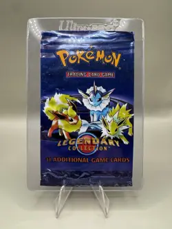 Pokemon Legendary Collection Booster Pack Wrapper Wizards of the Coast - Image 1