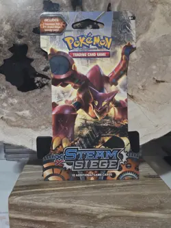 Pokemon XY Steam Siege Sleeved Booster Pack Factory Sealed - Image 1