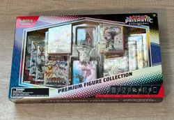 SEALED Pokemon Prismatic Evolutions Premium Figure Collection Box Ships Fast - Image 1