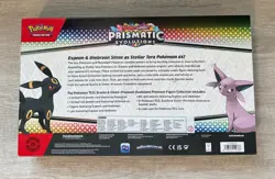 SEALED Pokemon Prismatic Evolutions Premium Figure Collection Box Ships Fast - Image 2