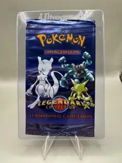 Pokemon Legendary Collection Booster Pack Wrapper Wizards of The Coast - Image 1