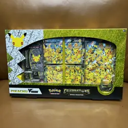 Pokemon TCG: Celebrations Special Collection Box [Pikachu V-Union 820650809156 - Image 1