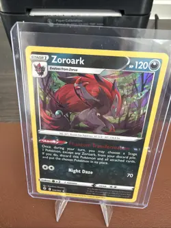 Pokemon TCG Zoroark Evolving Skies 103/203 Holo Holo Rare NM - Image 1