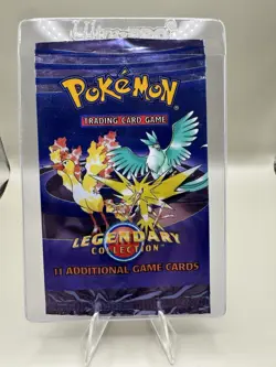 Pokemon Legendary Collection Booster Pack Wrapper Wizards of the Coast - Image 1