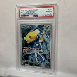 Misty's Psyduck 2025 Pokemon SV Destined Rivals #193/182 PSA 10 - Image 1