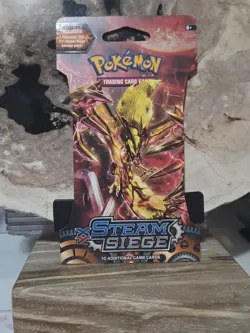 Pokemon XY Steam Siege Sleeved Booster Pack Factory Sealed - Image 1
