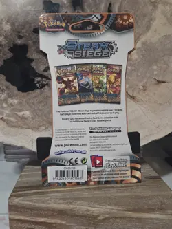 Pokemon XY Steam Siege Sleeved Booster Pack Factory Sealed - Image 2