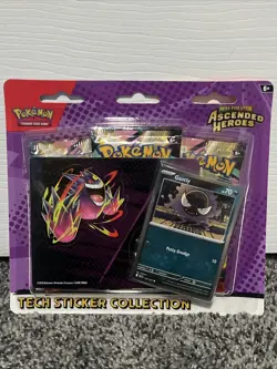 Pokemon TCG - Ascended Heroes 3-Pack Blister Pokemon Gastly - Image 1