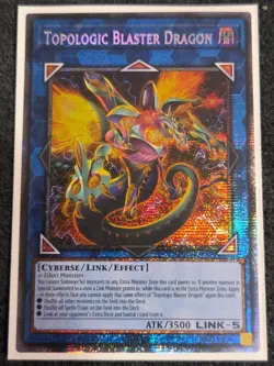 Topologic Blaster Dragon - BPRO-EN046 - Starlight Rare YuGiOh NM in Hand - Image 1
