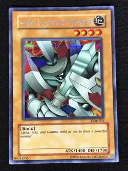 Yugioh Alpha The Magnet Warrior DOR-001 Secret (LP) - Image 1