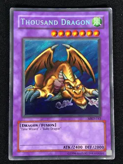 Yugioh Thousand Dragon MRD-143 Secret (MP) - Image 1