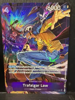 Trafalgar Law (Illustration Box Vol.6) P-093 One Piece Promotion Cards Foil - Image 1