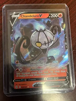 Pokemon Card Chandelure V 39/264 - Full Art Rare - Fusion Strike NM - Image 1