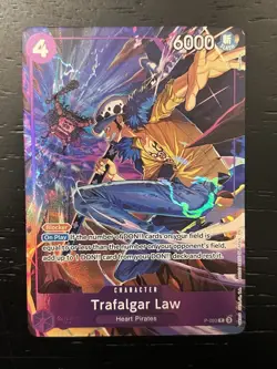 Trafalgar Law (Illustration Box Vol.6) P-093 One Piece Promotion Cards Foil - Image 1
