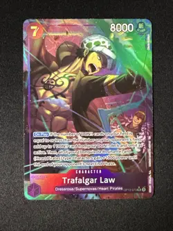 ONE PIECE CARD Trafalgar Law Alternate Art Legacy of the Master OP12 OP12-073 - Image 1