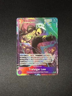 ONE PIECE CARD Trafalgar Law Alternate Art Legacy of the Master OP12 OP12-073 - Image 2