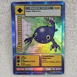 1999 Digimon Otamamon Holo Foil Card #ST-24s - Image 1