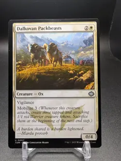 Dalkovan Packbeasts Tarkir: Dragonstorm Regular - Image 1