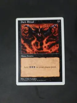 MtG 5th Edition Dark Ritual NM-/LP $0.75 Flat Shipping VCT123918 - Image 1