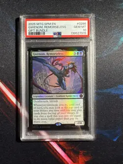Gwenom, Remorseless #286 Gift Promo PSA 10 Low Pop 🔥🔥 - Image 1