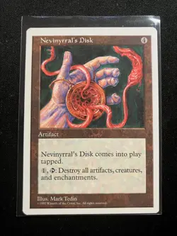 MTG - Nevinyrral's Disk - 5th Edition - Image 1