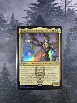 Kros, Defense Contractor Commander: Streets of New Capenna Foil - Image 1