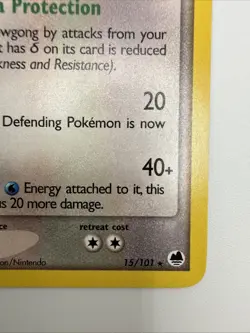 Dewgong 15/101 EX Dragon Frontiers Regular Rare Pokemon Card - Image 5