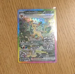 Leafeon ex 144/131 Sv: Prismatic Evolutions SIR Holo Pokemon TCG - Image 1