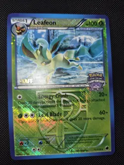Pokemon Cards: Championship Series Staff Promo: Leafeon 11/116 - Image 1