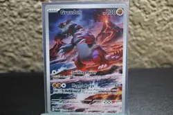 Groudon 199/182 - Hyper Rare Gold - SV04 Paradox Rift (PAR) Pokemon Card NM - Image 1