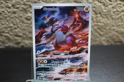 Groudon 199/182 - Hyper Rare Gold - SV04 Paradox Rift (PAR) Pokemon Card NM - Image 2