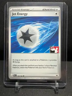 Jet Energy 190/193 Stamped Promo Pokemon Prize Pack Series 4 NM - Image 1