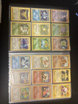 Pokemon 100% Complete Master Base Set 102/102 WOTC Vintage 1999 w Charizard Holo - Image 2