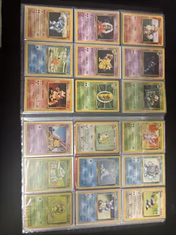 Pokemon 100% Complete Master Base Set 102/102 WOTC Vintage 1999 w Charizard Holo - Image 3
