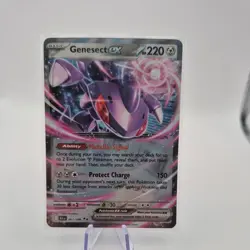 Pokemon TCG Genesect ex 067/086 Holo Double Rare Black Bolt Rare Mint Card - Image 1