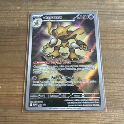 Pokemon TCG Alakazam EX Promo 009 Mega Evolution - Image 1