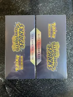 🔥 *SEALED* Pokemon Surging Sparks ETB Elite Trainer Box 🔥 2 PACK - Image 2