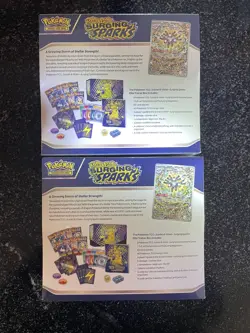🔥 *SEALED* Pokemon Surging Sparks ETB Elite Trainer Box 🔥 2 PACK - Image 3