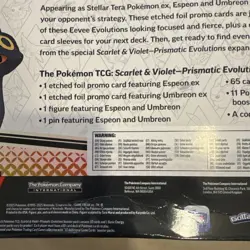 🔥 Pokemon Scarlet & Violet: Prismatic Evolutions Premium Figure Collection 📦✅ - Image 4