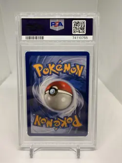1999 POKEMON FOSSIL 1ST ED #4 DRAGONITE-HOLO PSA 8 - Image 2