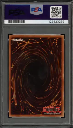 Yu-Gi-Oh! Trap Hole Legend of Blue Eyes 1st Edition Super Rare LOB-058 PSA 10 - Image 2