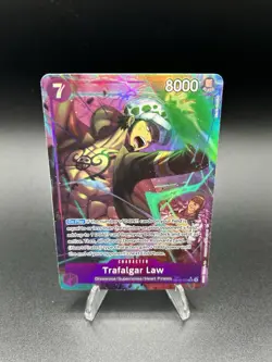 One Piece Trafalgar Law (073) (Alternate Art) Legacy Of The Master OP12 - Image 3