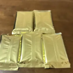 Pokemon Gold Pack Booster Packs Lot 5x Charizard TCG Card Stock - Image 3